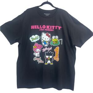 New Hello Kitty And Friends Crewneck Short Sleeve T-Shirt Women’s Plus Size 2X